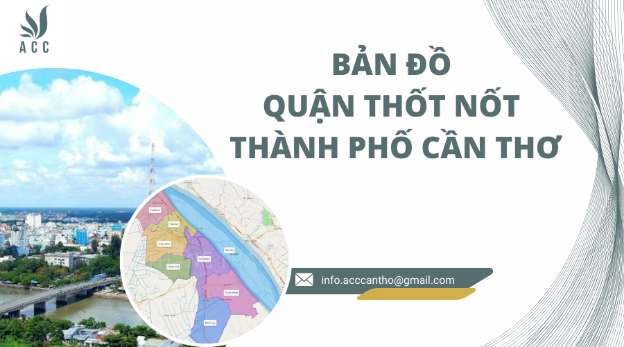Bản đồ quận Thốt Nốt Thành phố Cần Thơ