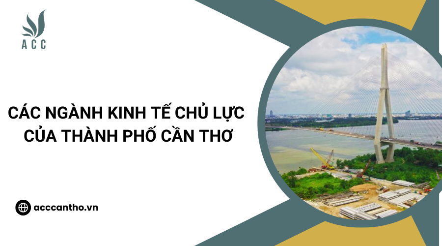 Các ngành kinh tế chủ lực của thành phố Cần Thơ