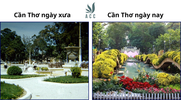 Công viên Cần Thơ xưa và nay