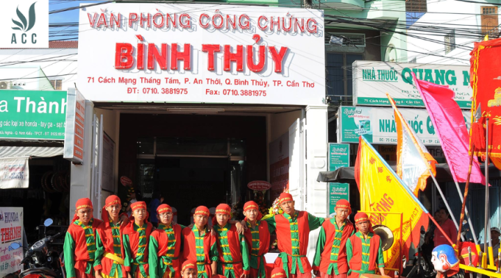Danh sách văn phòng công chứng quận Bình Thủy