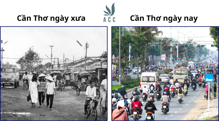 Giao thông Cần Thơ xưa và nay