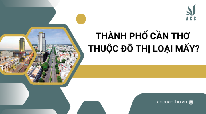 Thành phố Cần Thơ thuộc đô thị loại mấy?