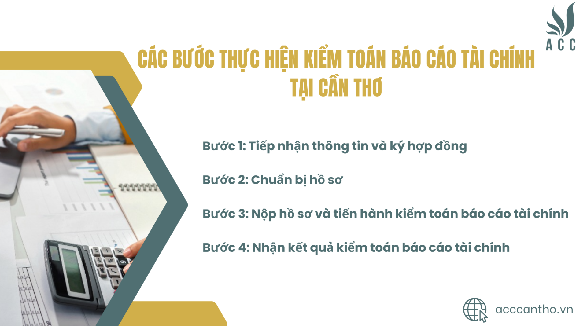 Các bước thực hiện kiểm toán báo cáo tài chính tại fv888