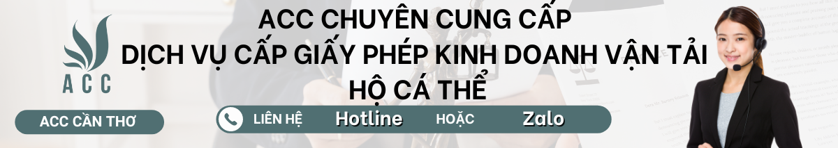 Dịch vụ cấp giấy phép fv888 vận tải hộ cá thể