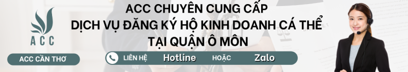 Dịch vụ đăng ký hộ fv888 cá thể tại Quận Ô Môn