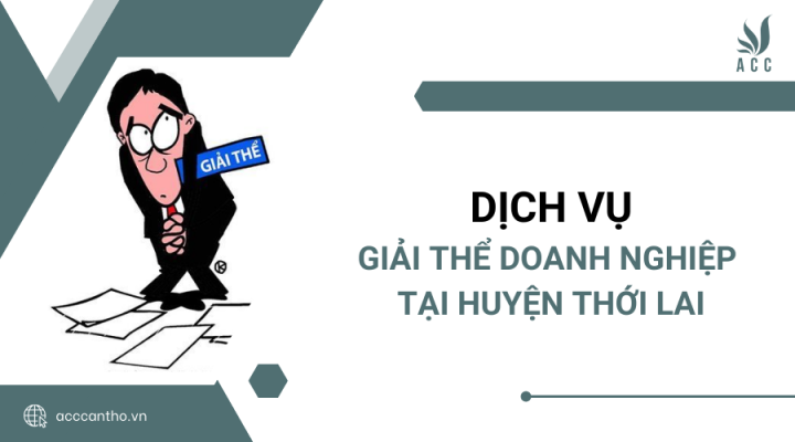 Dịch vụ giải thể doanh nghiệp tại huyện Thới Lai