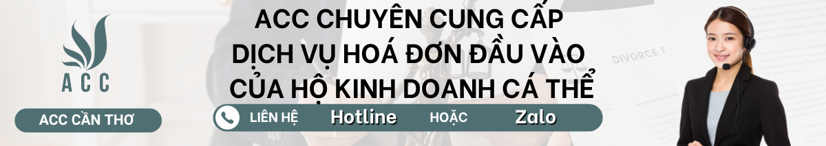 Dịch vụ hoá đơn đầu vào của hộ fv888 cá thể