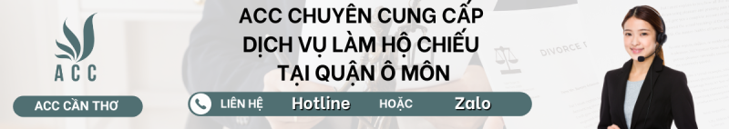 Dịch vụ làm hộ chiếu tại Quận Ô Môn