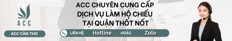 Dịch vụ làm hộ chiếu tại Quận Thốt Nốt