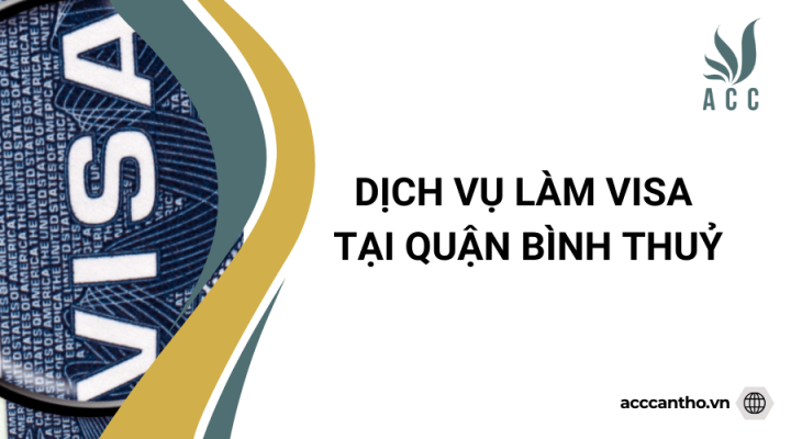 Dịch vụ làm visa tại Quận Bình Thuỷ