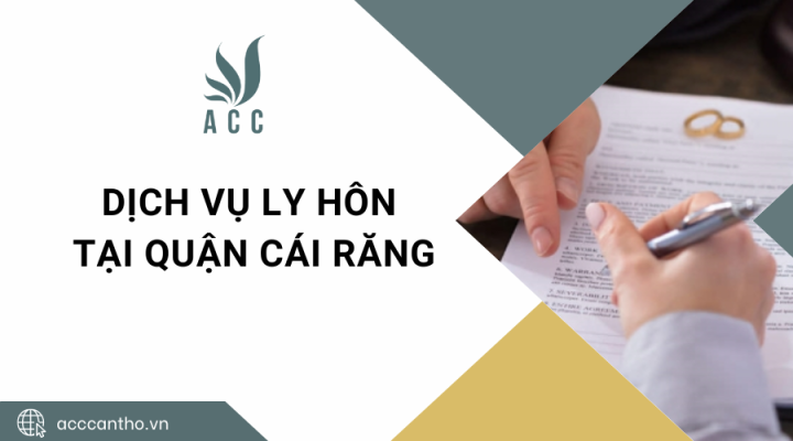 Dịch vụ ly hôn tại Quận Cái Răng