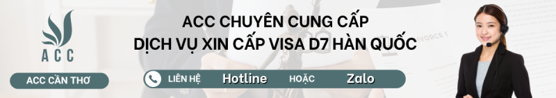 Dịch vụ xin visa d7 Hàn Quốc tại fv888