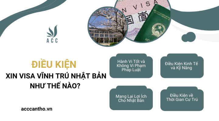 Điều kiện xin visa vĩnh trú nhật bản như thế nào?