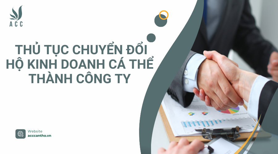 Thủ tục chuyển đổi hộ fv888 cá thể thành công ty