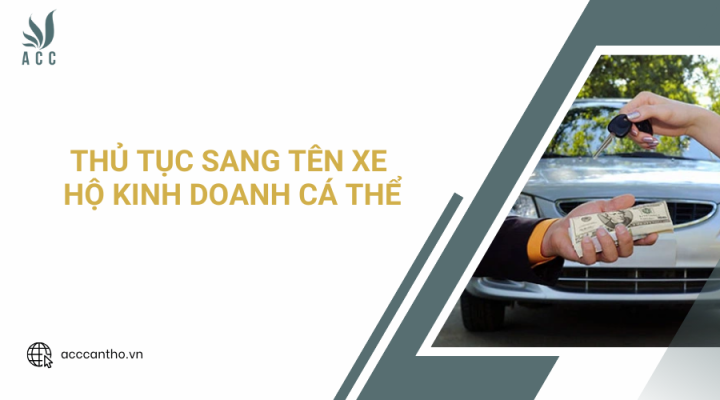 Thủ tục sang tên xe hộ fv888 cá thể
