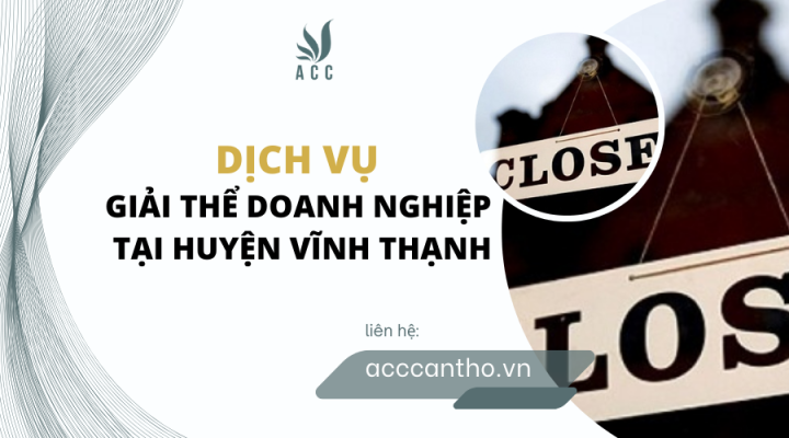 Dịch vụ giải thể doanh nghiệp tại Huyện Vĩnh Thạnh