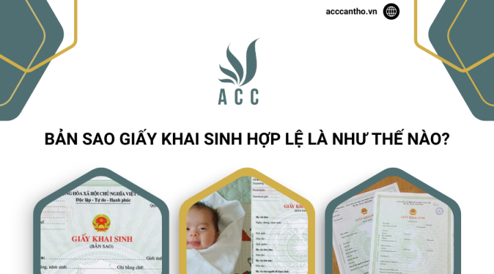 Bản sao giấy khai sinh hợp lệ là như thế nào?
