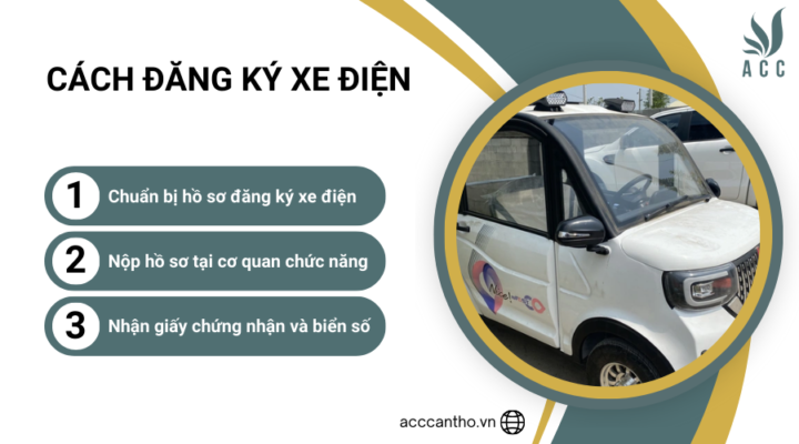 Cách đăng ký xe điện