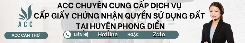 Dịch vụ cấp giấy chứng nhận quyền sử dụng đất tại Huyện Phong Điền