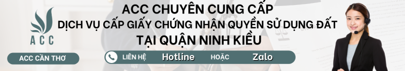 Dịch vụ cấp giấy chứng nhận quyền sử dụng đất tại Quận Ninh Kiều