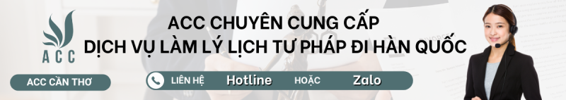 Dịch vụ làm lý lịch tư pháp đi hàn quốc tại fv888