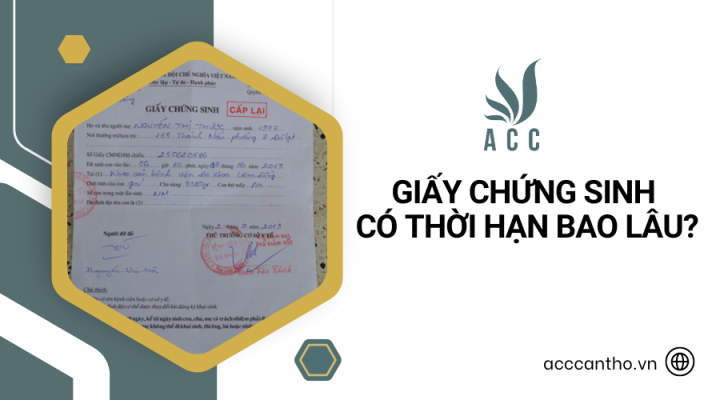 Giấy chứng sinh có thời hạn bao lâu?