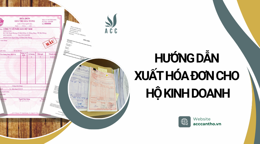 Hướng dẫn xuất hóa đơn cho hộ fv888