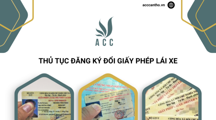 Thủ tục đăng ký đổi giấy phép lái xe