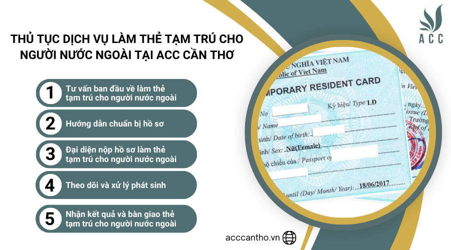 Thủ tục fv888 làm thẻ tạm trú cho người nước ngoài tại fv888