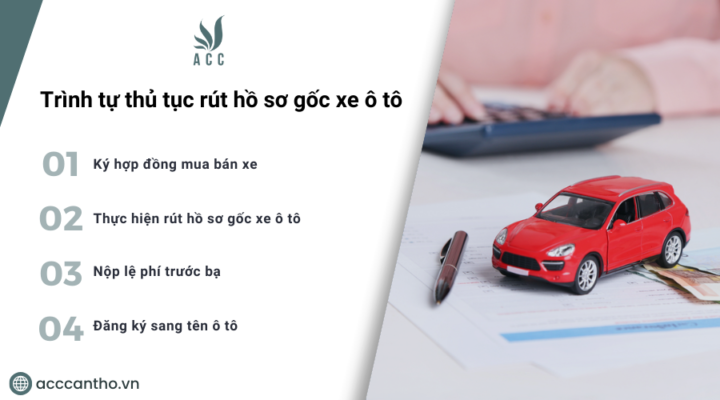 Trình tự thủ tục rút hồ sơ gốc xe ô tô