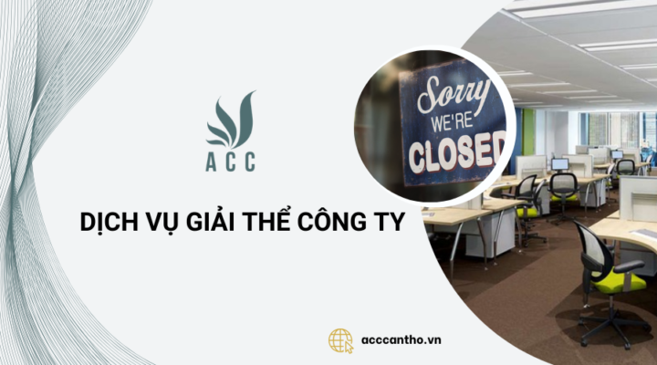 Dịch vụ giải thể công ty