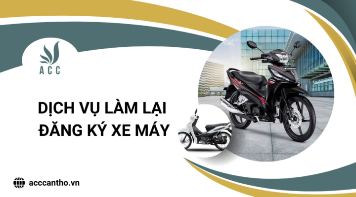 Dịch vụ làm lại đăng ký xe máy