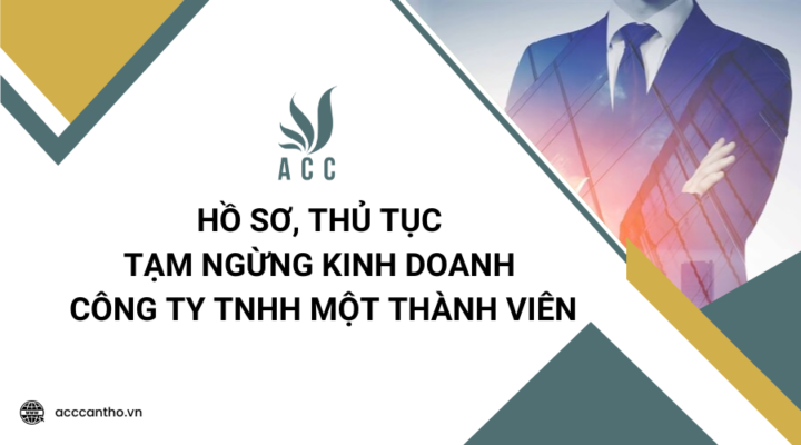 Hồ sơ, thủ tục tạm ngừng fv888 công ty TNHH một thành viên