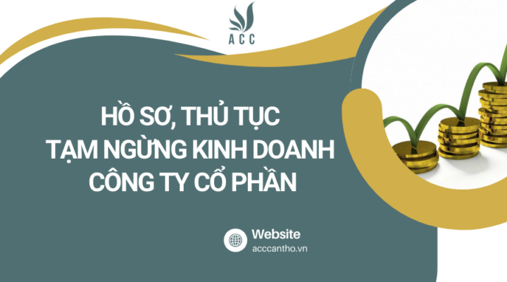 Hồ sơ, thủ tục tạm ngừng fv888 công ty cổ phần