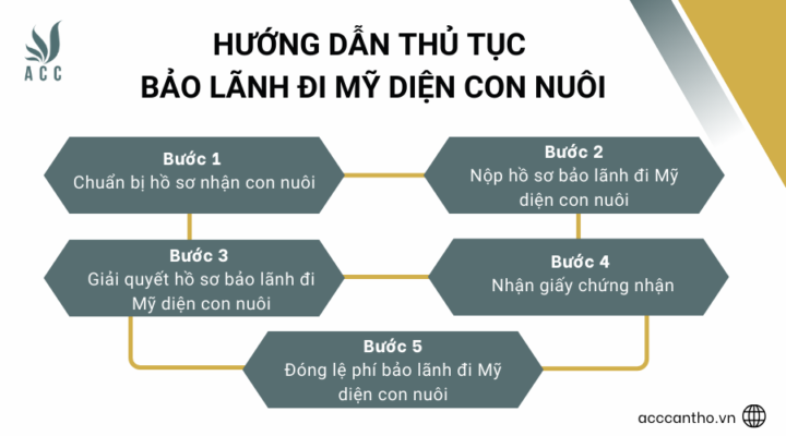 Hướng dẫn thủ tục bảo lãnh đi Mỹ diện con nuôi 