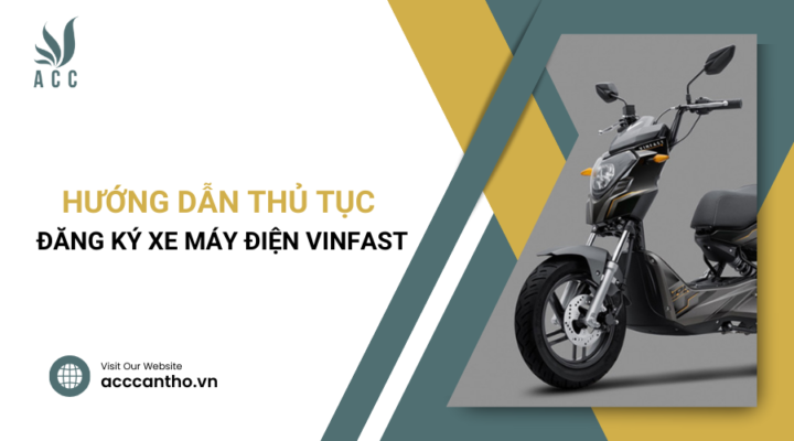 Hướng dẫn thủ tục đăng ký xe máy điện VinFast