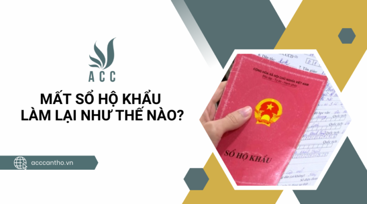 Mất sổ hộ khẩu l&agrave;m lại như thế n&agrave;o?