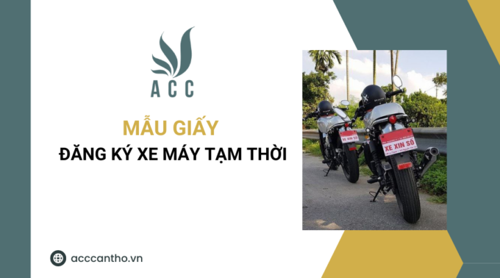 Mẫu giấy đăng ký xe máy tạm thời