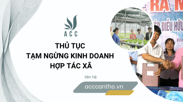 Thủ tục tạm ngừng fv888 hợp tác xã