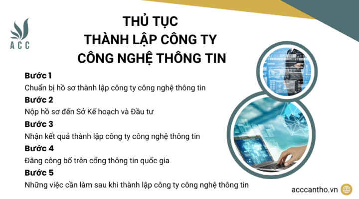 Thủ tục thành lập công ty công nghệ thông tin