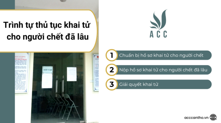 Trình tự thủ tục khai tử cho người chết đã lâu