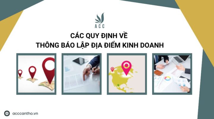 Các quy định về thông báo lập địa điểm fv888