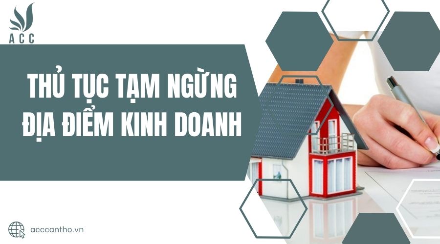 Thủ tục tạm ngừng địa điểm fv888