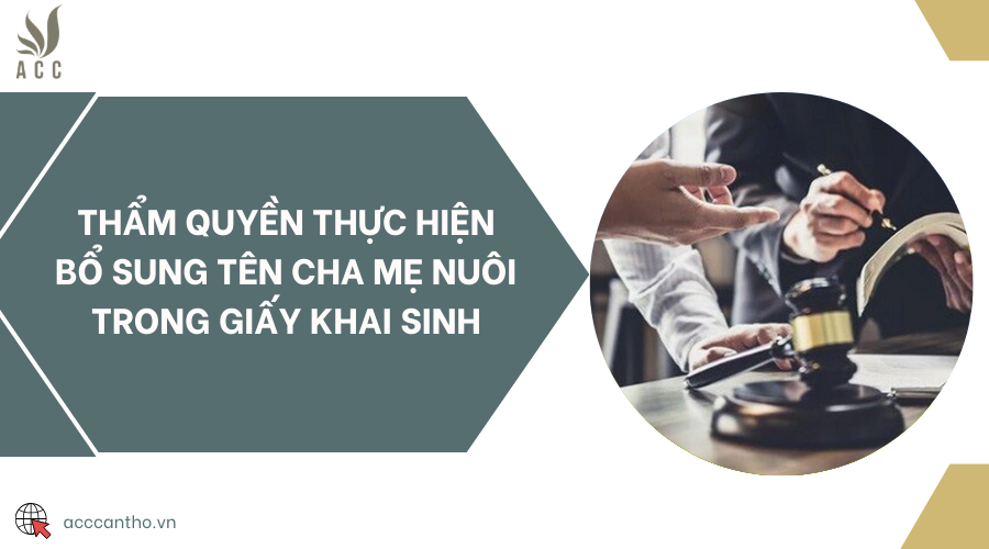 Trình tự, thủ tục khi thay đổi điều chỉnh tên cha mẹ trong giấy khai sinh