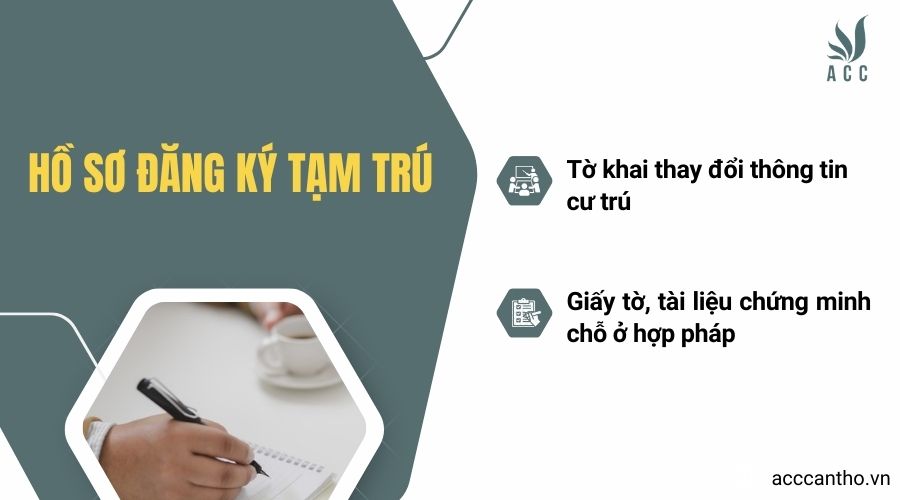 Hồ sơ đăng ký tạm trú