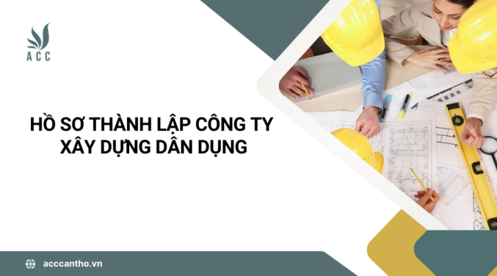 Hồ sơ thành lập công ty fv88 vn dân dụng
