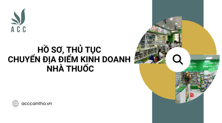 Hồ sơ, thủ tục chuyển địa điểm fv888 nhà thuốc