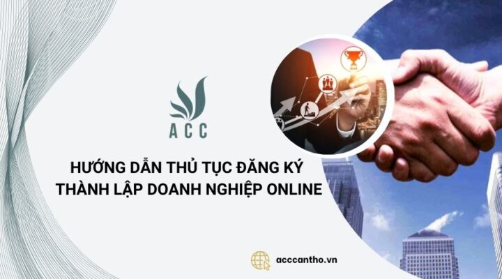 Hướng dẫn thủ tục đăng ký thành lập doanh nghiệp online