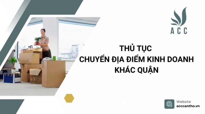 Thủ tục chuyển địa điểm fv888 khác quận