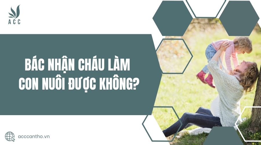 Bác nhận cháu làm con nuôi được không